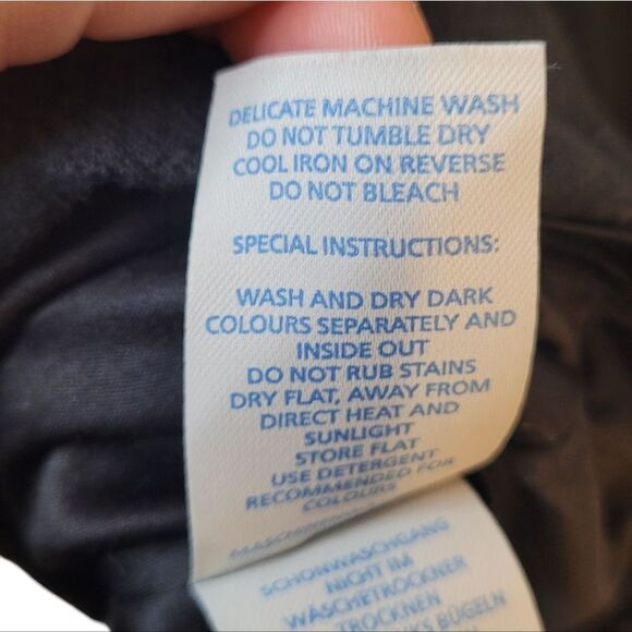 Boden Women's Black Knit Polka Dot Dress Size 12L - Picture 5 of 6